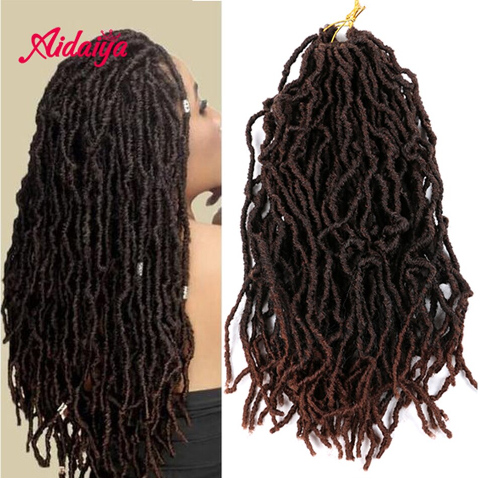 Aidaiya Nu Faux Locs ũ  ߰ Ӹ ռ Ombre Braiding Hair Extenssion For Black Women 21 Strands